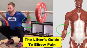 elbow pain squat university