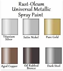 hammered spray paint color chart