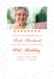 Bday Open House Party Birthday Invitation Template Free
