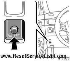 reset tire pressure warning light