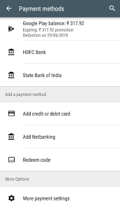 To be change your credit card information enroll in the google play, you must need to get first removed your gmail account sync in your phon. How To Remove Net Banking From Playstore Google Play Community