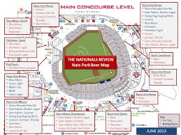 the nationals park beer guide 2016