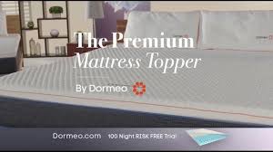dormeo premium mattress topper tv spot