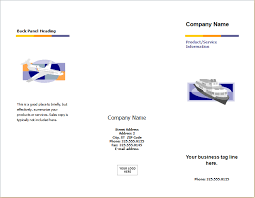 New Product Information Brochure Template For Word Document Hub