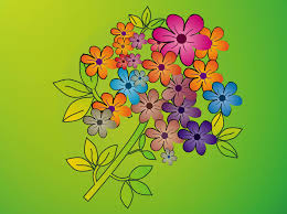 flower bouquet vector art graphics
