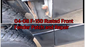 ford f 150 front fender rust repair