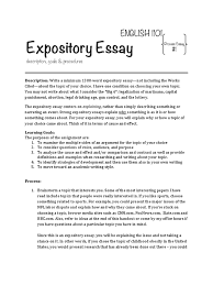 expository essay essays cognition 