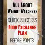 old weight watchers exchange program