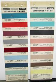 1959 dodge paint chip color sles