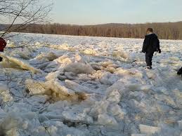 January 2018 Connecticut River Ice Jam In Haddam Ct