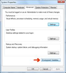 editing windows environment variables
