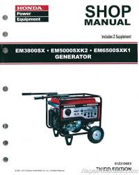 honda generator manuals repair