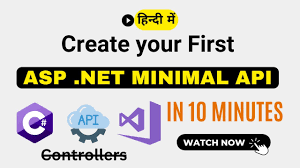 minimal api using visual studio