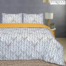 cotton duvet quilt cover bedding set