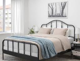 Metal Queen Size Bed Frame Without Storage