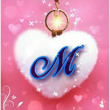 m letter love images