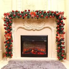 Garland For Stairs Fireplaces