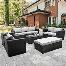 Rattaner Patio Furniture Sets 7 Pieces