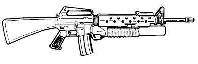 So gather your friends and all of your weapons and have a nerf war. Gun Coloring Pages Rifle Coloring4free Coloring4free Com