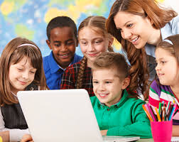 Image result for children using technology image in the classroom