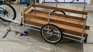 building a bike cargo trailer with wike