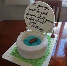 Funny Birthday Cakes For Friends gambar png