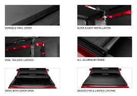 e series soft folding truck bed cover
