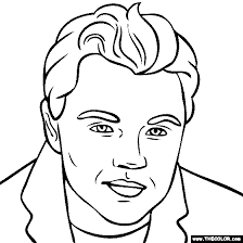 These puzzles are themed to keep kids occupied while waiting for festivities to get under way. Famous Actor Coloring Pages