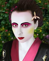 geisha make up makeover tutorial