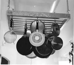 Vintage Pot And Pan Rack Kitchen Hanger