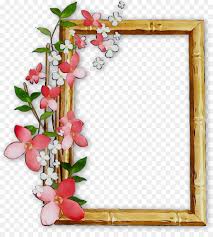 fl design background flower frame