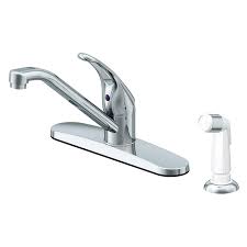 Check spelling or type a new query. Project Source Wakebridge Chrome 1 Handle Deck Mount Low Arc Handle Kitchen Faucet Deck Plate Included In The Kitchen Faucets Department At Lowes Com