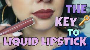 the key to liquid lipstick tips and