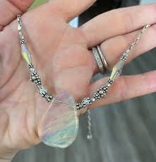 lemon quartz artisan necklace by sue shefts