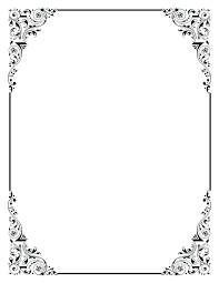 School Borders For Paper Printable Border Template Free Updrill Co