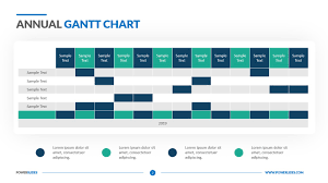 Annual Gantt Chart Template Download Now Easy To Edit