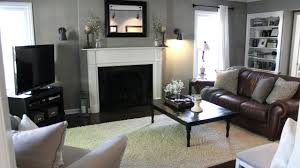 brown and grey living rooms you