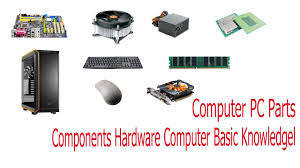 Computer hardware refers to the physical parts of a computer system. Computer Pc Parts Components Hardware Lcomputer Basic Knowledgel P One Computer L Youtube