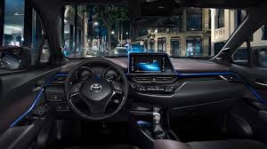 toyota c hr crossover s interior is as