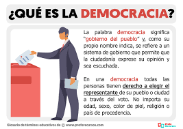 qué es la democracia