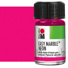 Marabu Easy Marble Neon Pink Paint