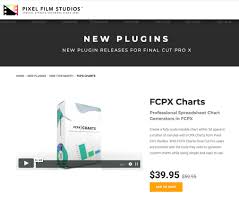 Developers At Pixel Film Studios Release Fcpx Charts For