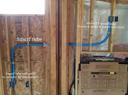 A Smurf Tube In New Construction
