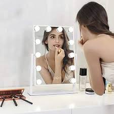 fenair large makeup mirror with lights