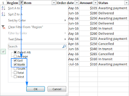 Excel Filter How To Add Use And Remove