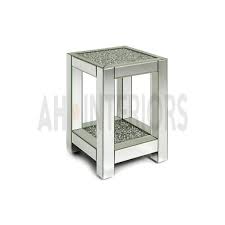 gatsby mirrored small side table
