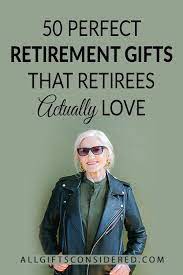retirement gifts that retirees