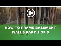 Frame A Basement Basement Framing Tools