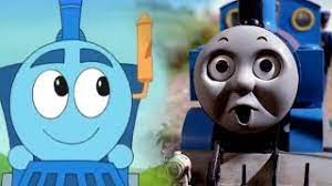 Thomas The Tank Engine reacts to Azul from Dora the Explorer