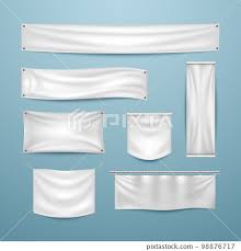 white banner flag textile diffe